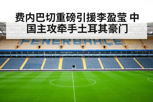 费内巴切重磅引援李盈莹 中国主攻牵手土耳其豪门